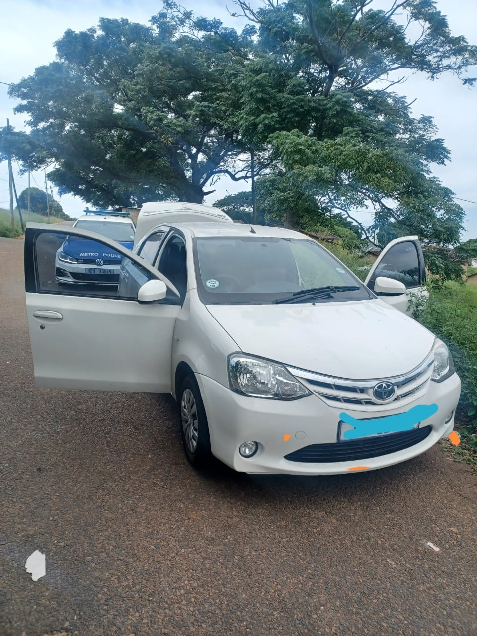 Stolen vehicle recovered in Umlazi by Durban Metro Police Service