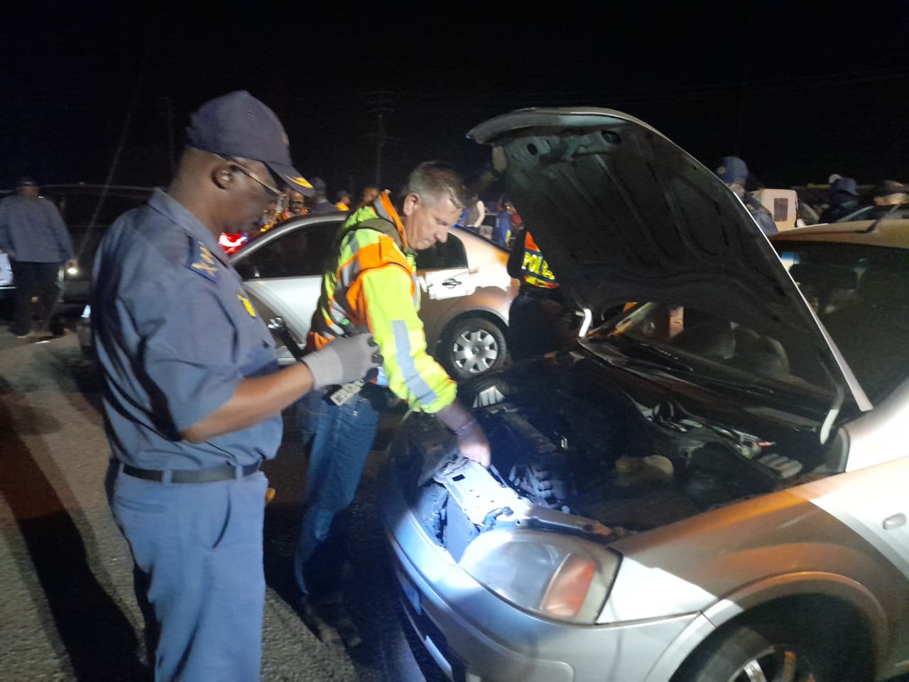 Several arrested drunk and driving, contravening the Immigration Act and possession on drugs