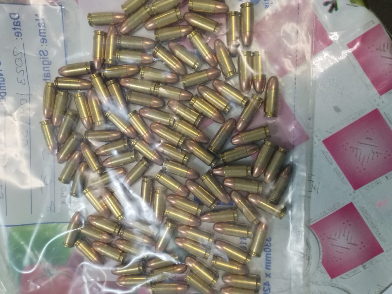 Suspect behind bars for possession of ammunition