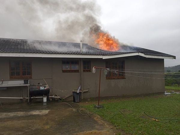 House Catches Alight After Power Restoration: Redcliffe - KZN