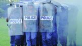Protesters arrested for public violence in Kimberley
