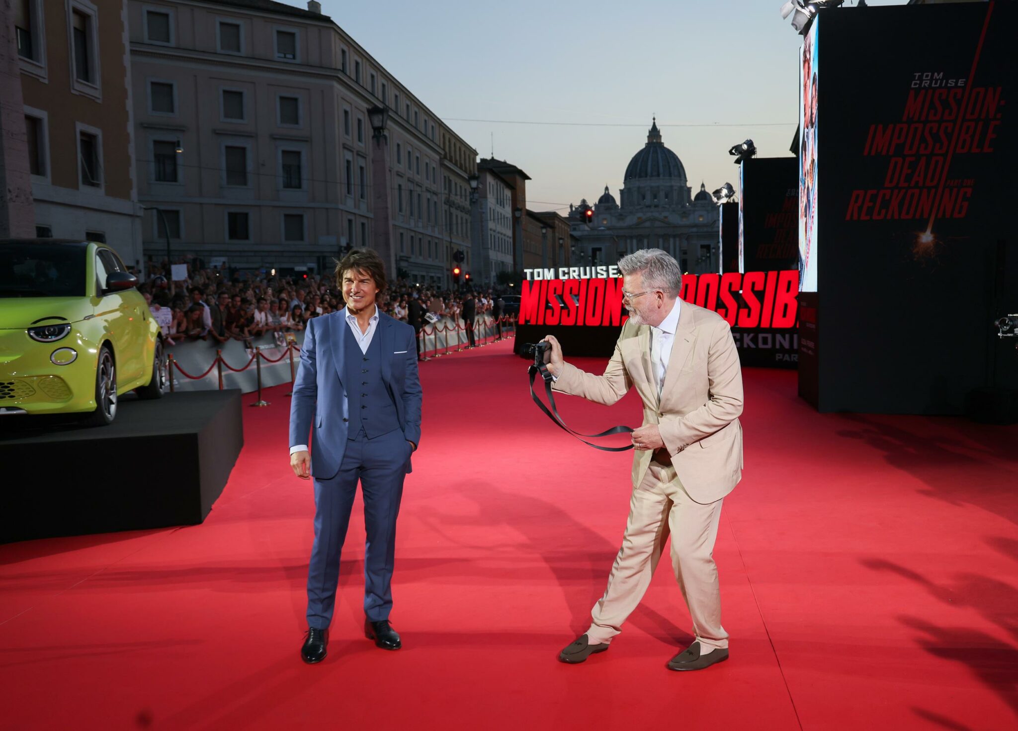 Abarth joins Mission: Impossible - Dead Reckoning Part One at the Rome Premiere of the next installment in the successful franchise