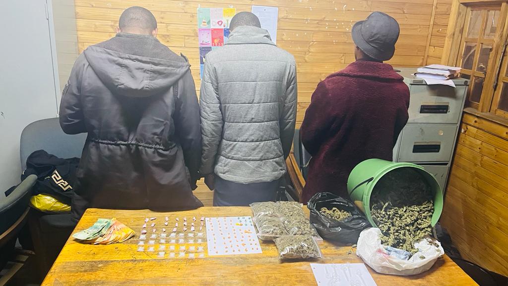 Police unsettle alleged drug dealers at Harrismith