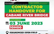 Launch of the Cabane River Bridge in the area of Umzimkhulu in the Harry Gwala District
