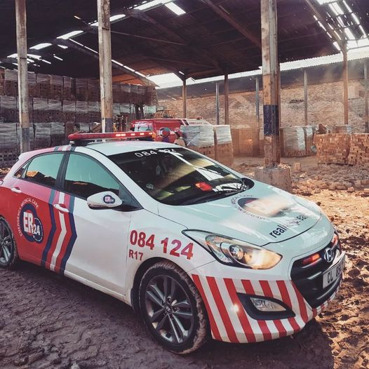 One person injured in an industrial accident on Bottelary Road, Stellenbosch