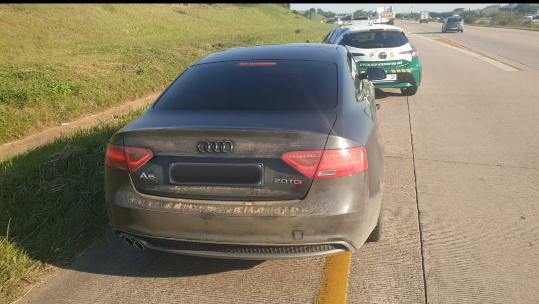 Stolen vehicles recovered by Fidelity Services Group in Ballito