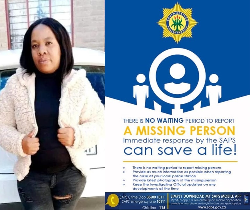 Bohlokong police request assistance to help locate missing woman