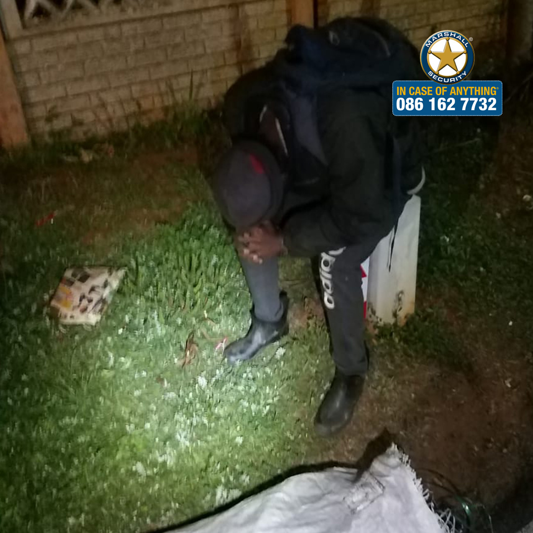 Greenwood Park's aluminium thief caught red-handed