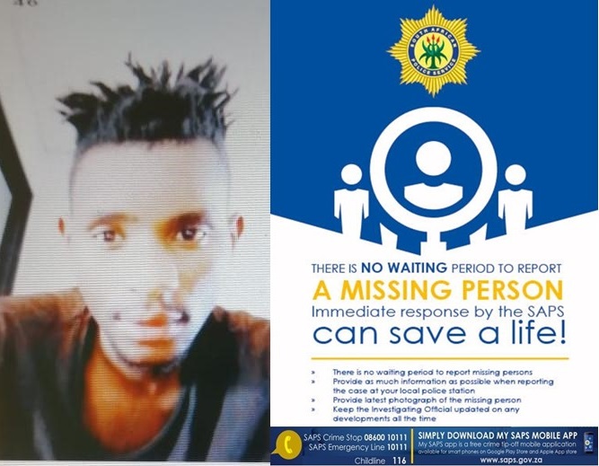 Zamdela police plea for help in finding missing Mkhosandile Mngciyase