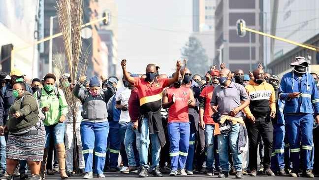 Streets affected by a march tomorrow 9 August 2023