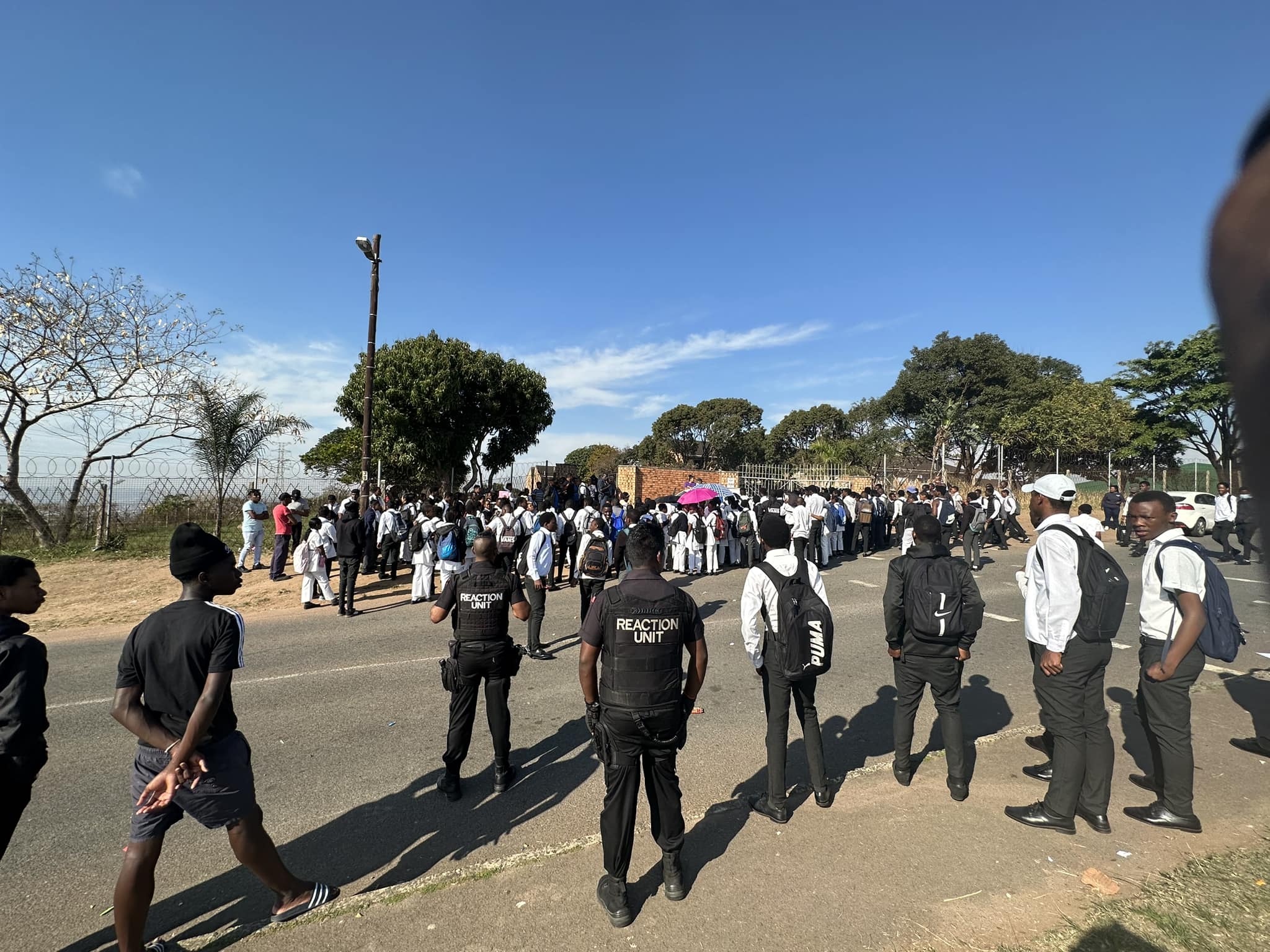 Scholars protest over murder arrests in Trenance Park