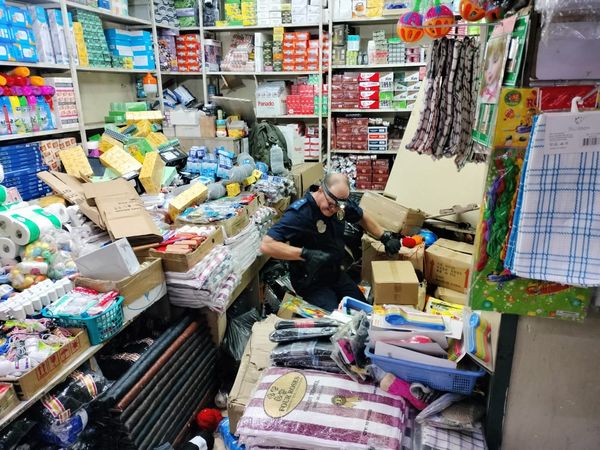 Counterfeit team raid shops, recover counterfeit goods and contraband