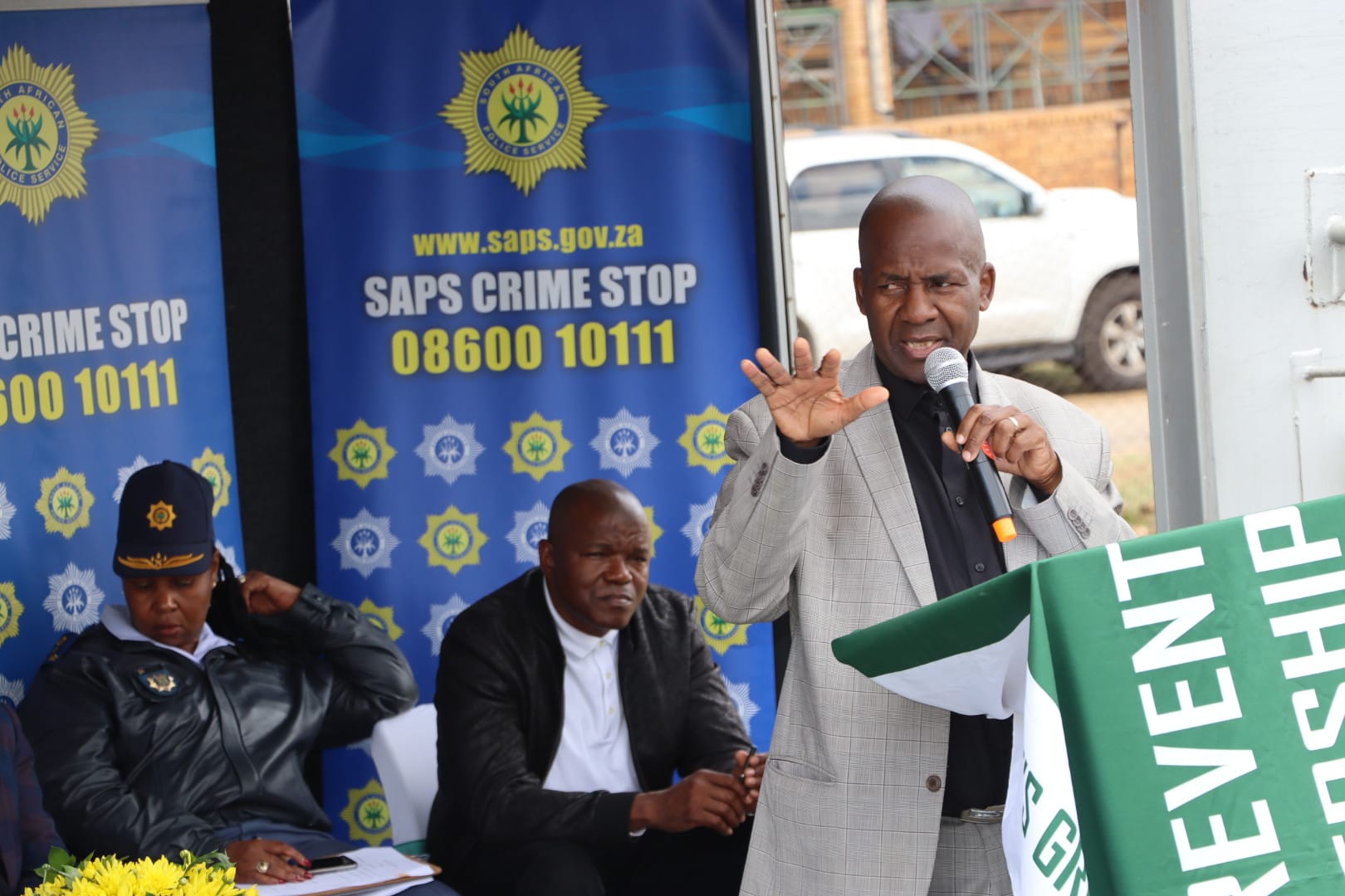 Community raises a variety of issues at the anti-crime community engagement in the North West Province