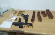 A man was found in possession of a consignment of methamphetamine with an estimated street value of R10 000