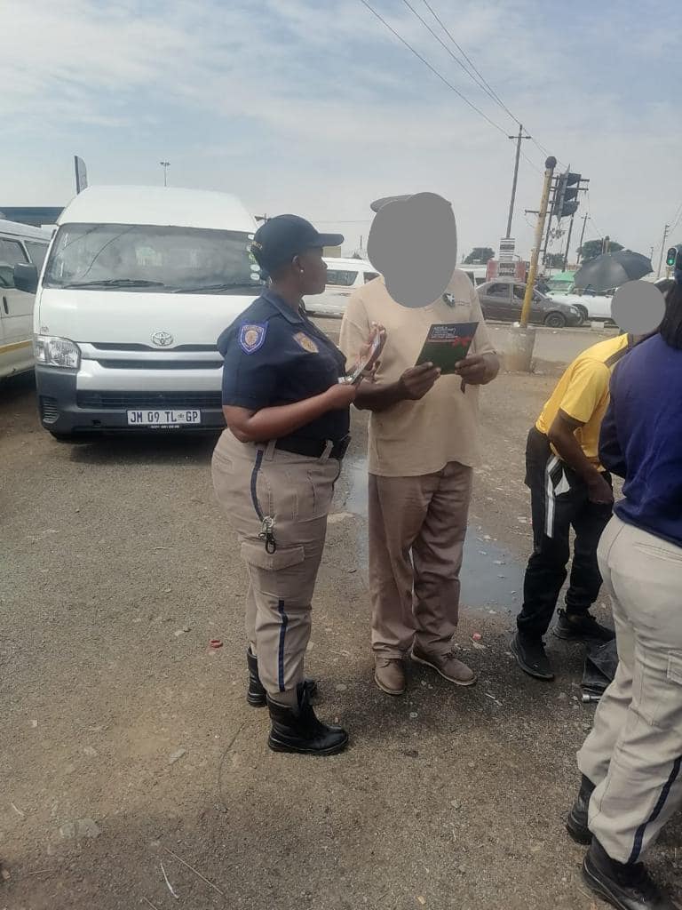 The EMPD continues with road safety awareness in the Daveyton and Duduza areas