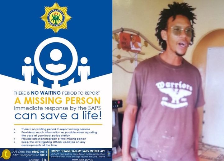 Search for a missing person from Mossel Bay