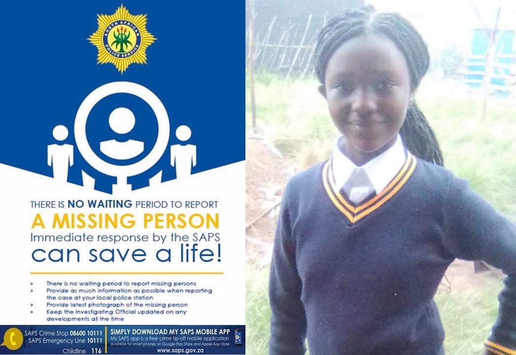 Thembalethu police search for missing 10-year-old girl