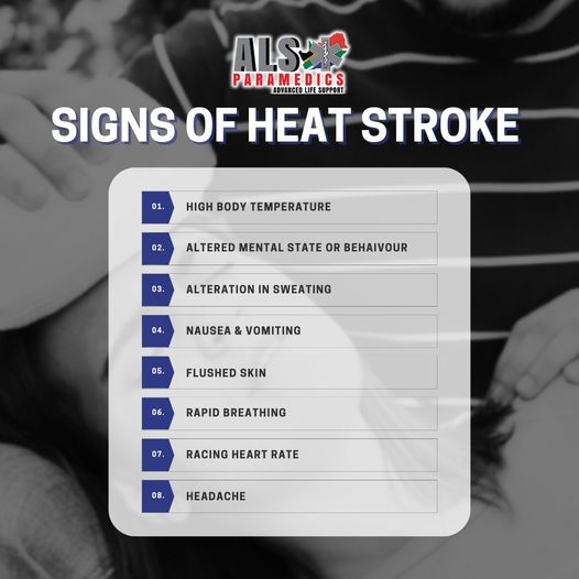What are the signs of a Heat Stroke?