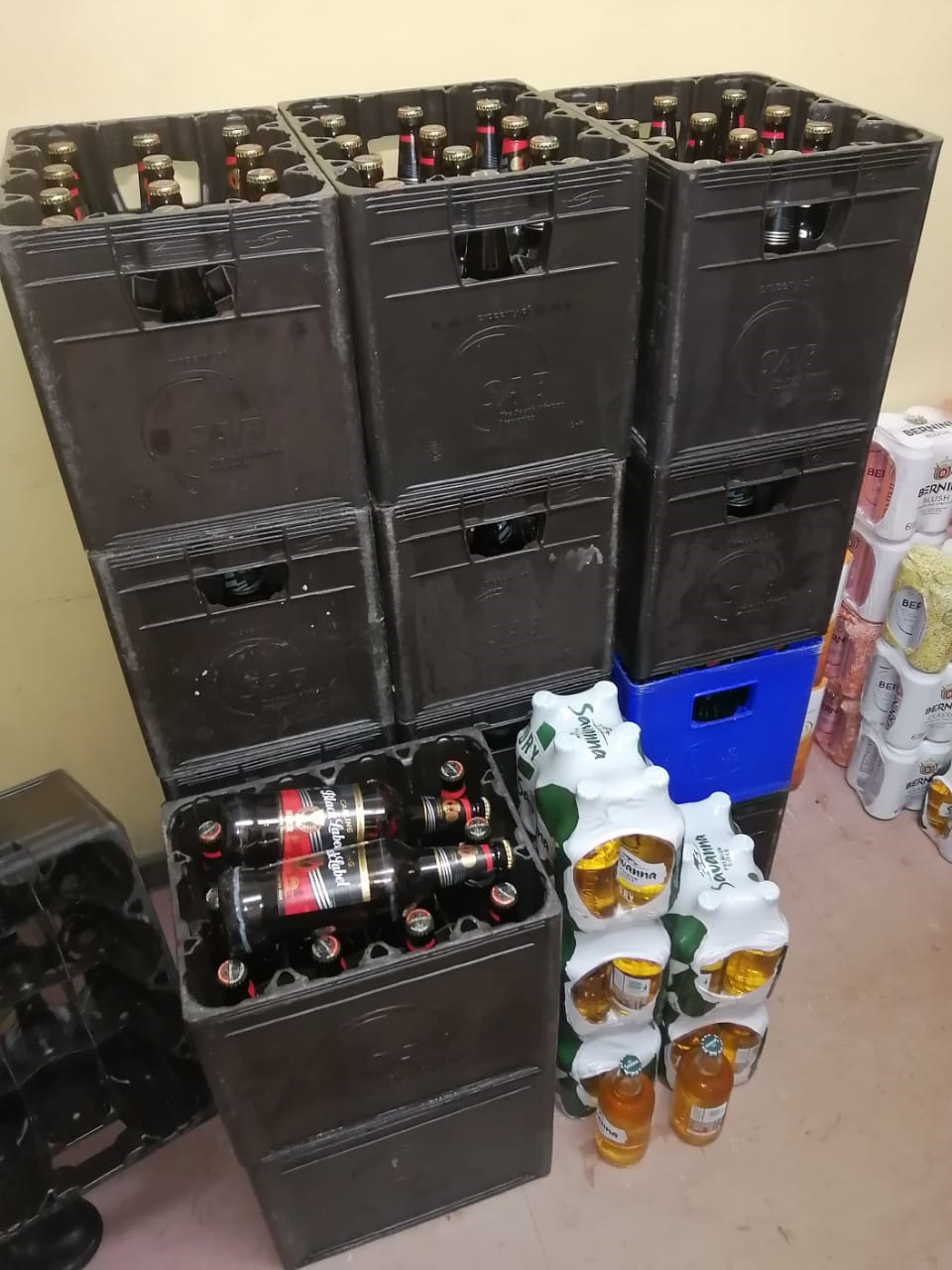 Police arrest five in Thembalethu during clamp-down operations at unlicensed liquor outlets