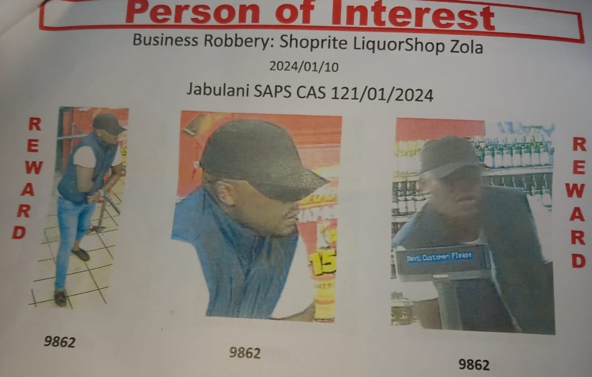 Suspect linked to a business robbery in Soweto arrested