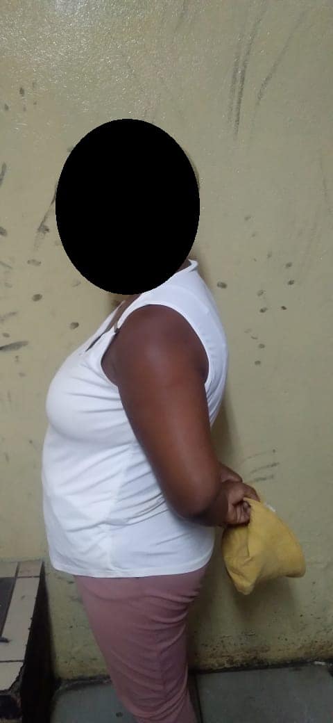 Three female suspects were handcuffed for assault in Daveyton