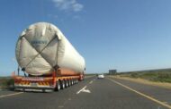 4 Abnormal load trucks will be transporting wind turbine components on roads in the Eastern Cape