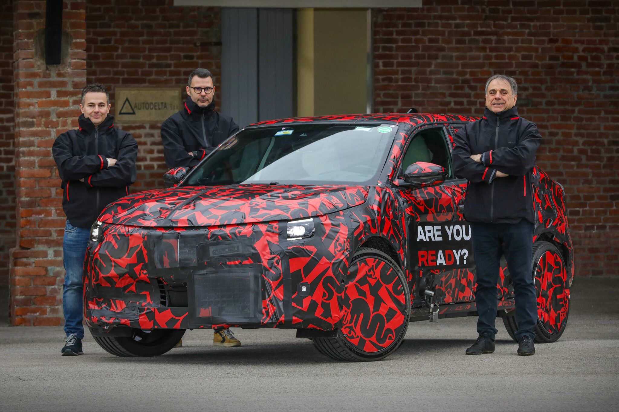 At Balocco proving ground the new Alfa Romeo Milano comes to life