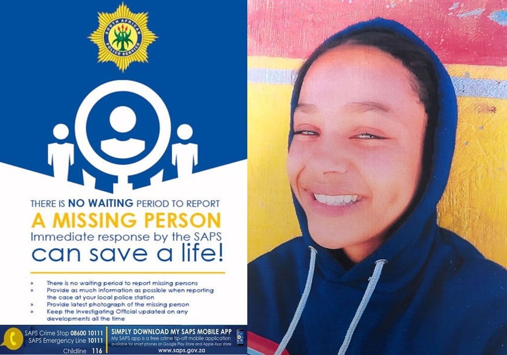 Police seek missing teenager from Gqeberha