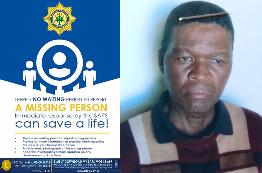 Police search for missing 62-year-old man from Thabong