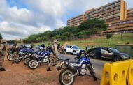Operation ROBUST Conducting Security Patrols around the Military Cantonment