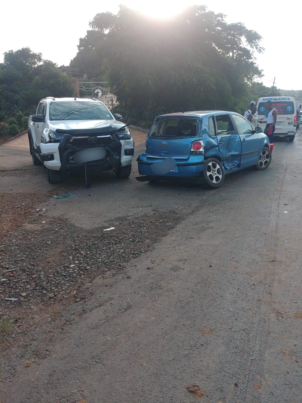 Two Injured In Collision: Oakford - KZN