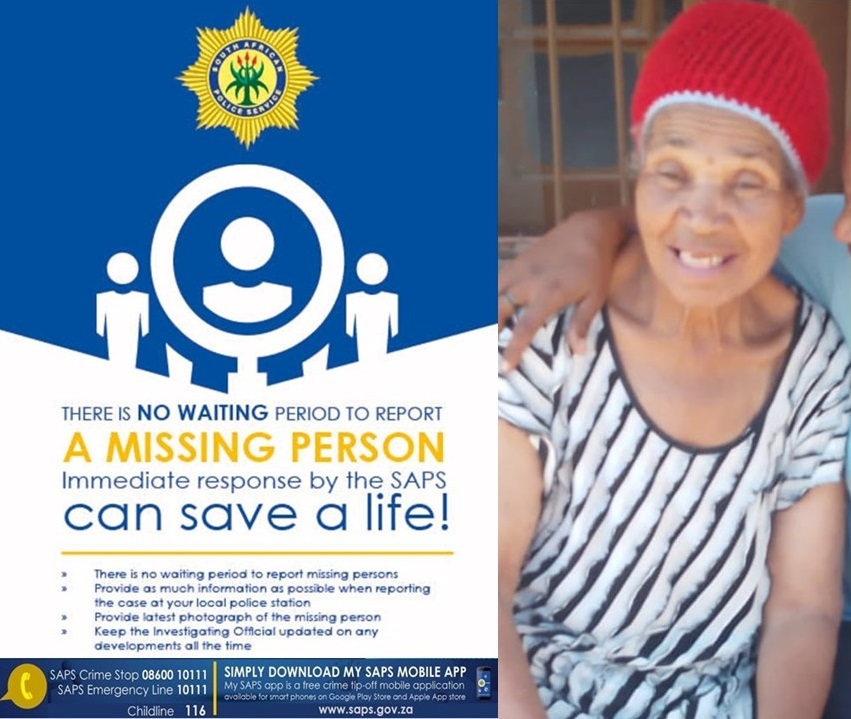 Help police to unite Irene Losta Moon (75) of Shanganhill with her family