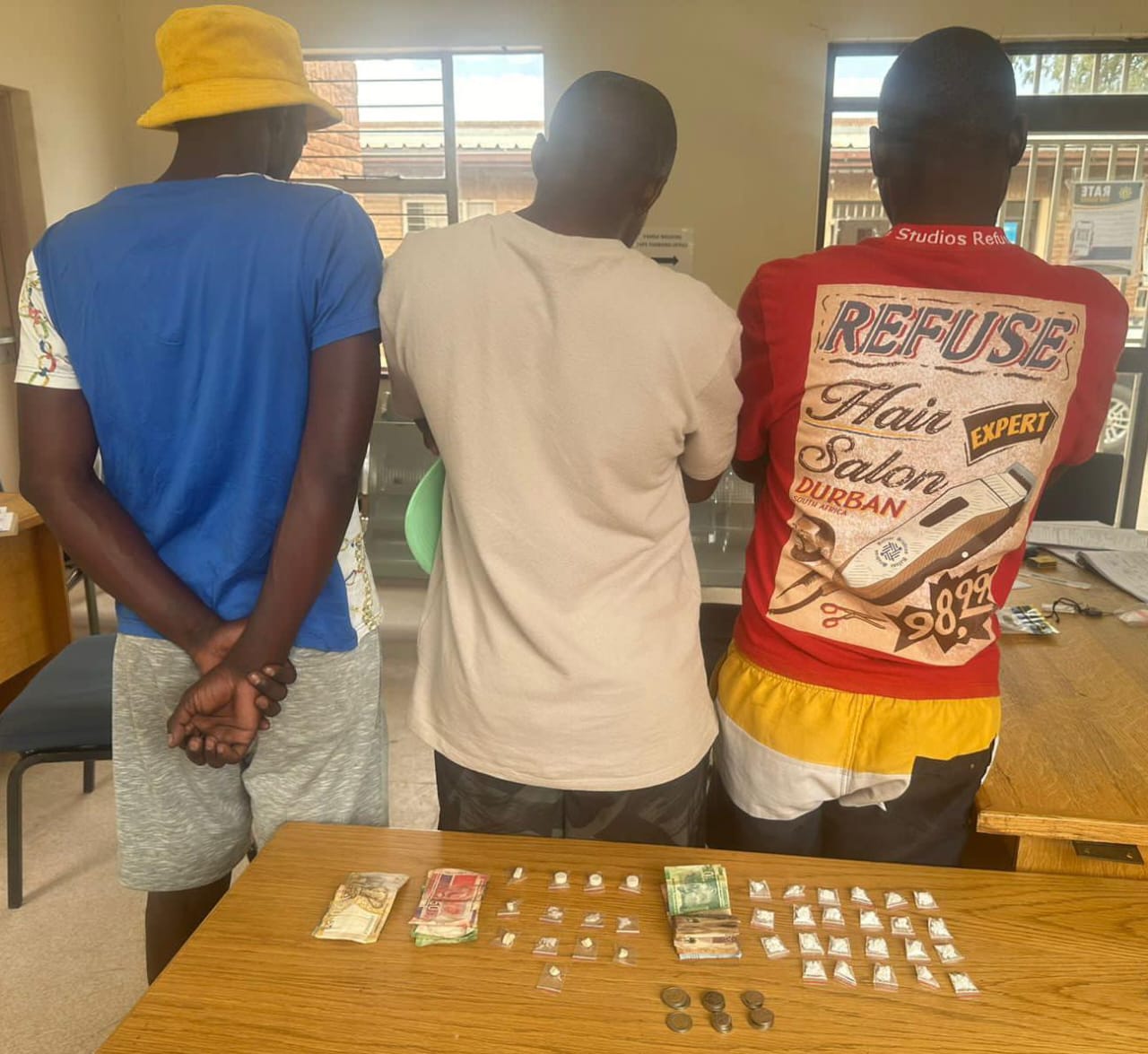 Three n drug dealers were arrested in Thabong