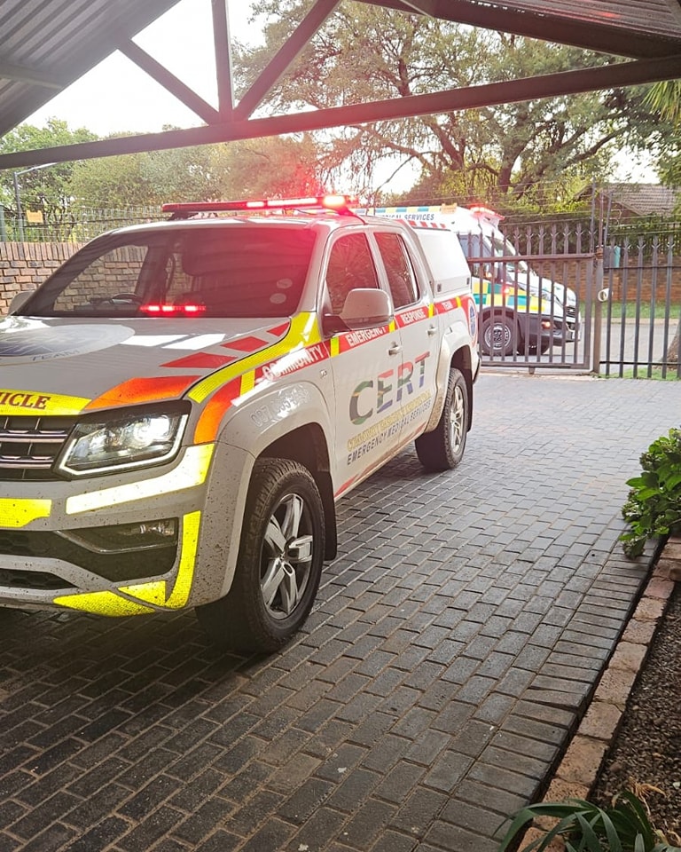Medical incident at a residential home in Rooihuiskraal, Centurion