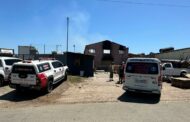 The charred remains of three people recovered in a building gutted in a fire on Eagle Road in Missionlands