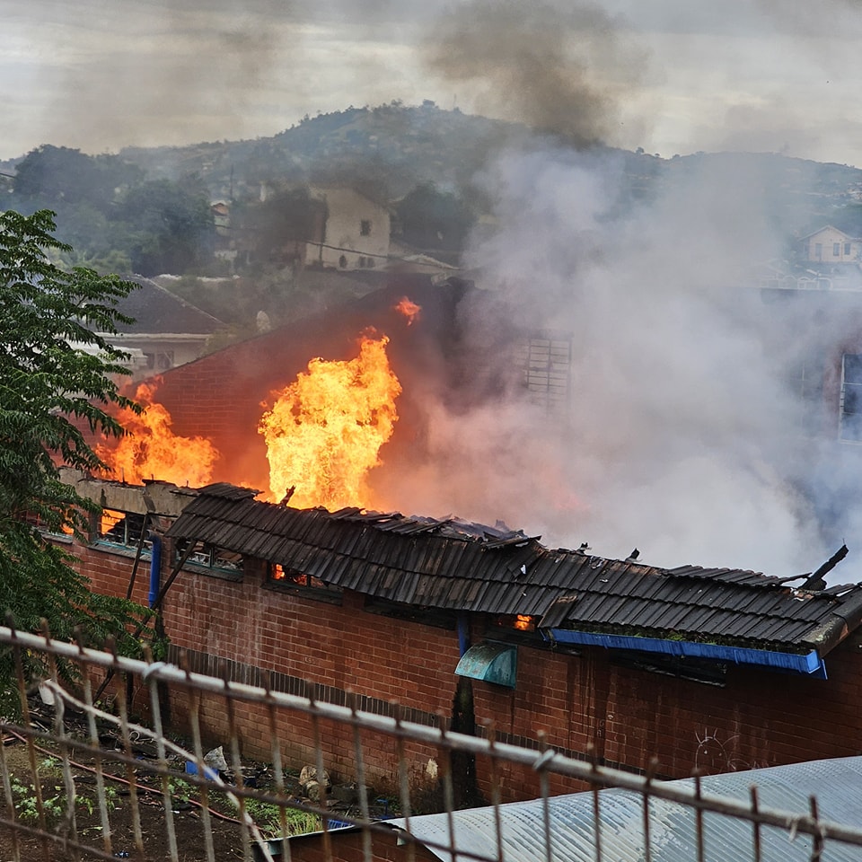 Fire at Brookdale Secondary