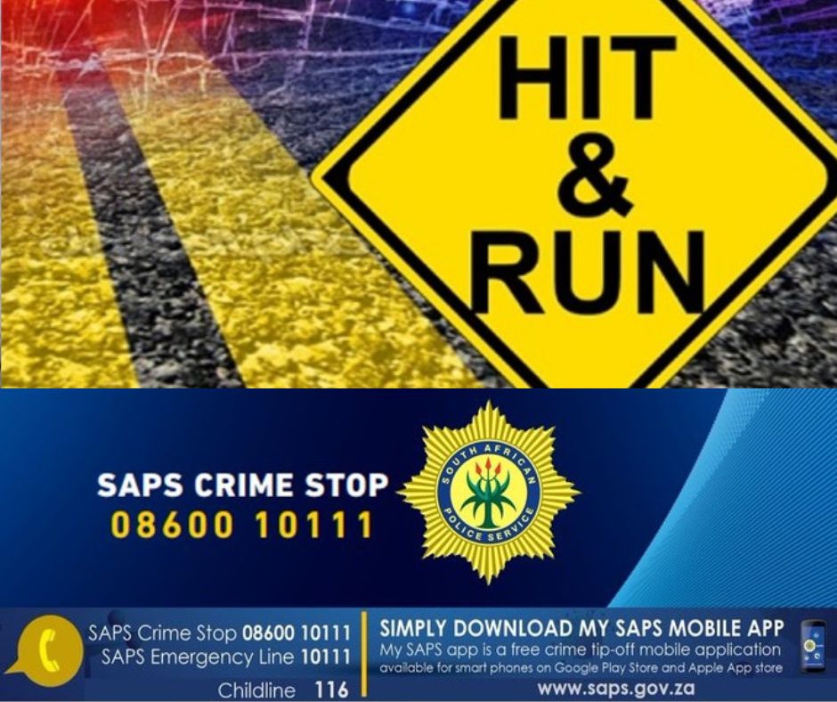 Motorist and next of kin wanted after hit-and-run was reported in Bultfontein