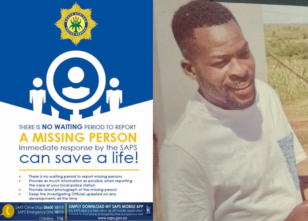 Assist Malamulele police to find a missing man