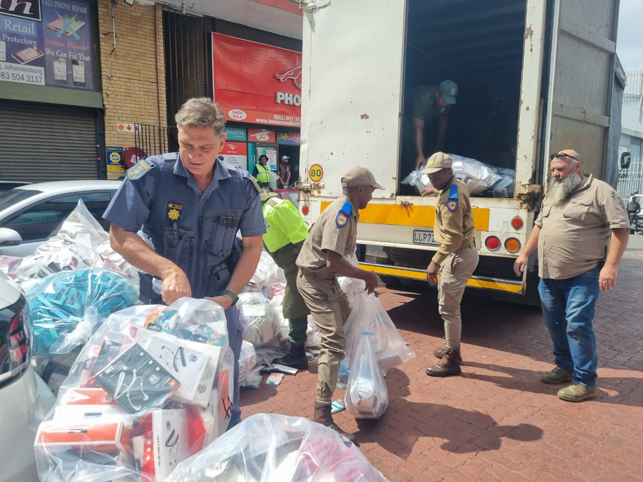 Police continue to dismantle and dislodge the trade in counterfeit and illicit goods across the country
