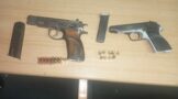 Suspects in court for possession of prohibited firearms and ammunition and dealing in drugs