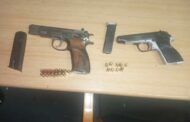 Suspects in court for possession of prohibited firearms and ammunition and dealing in drugs