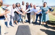 KwaZulu-Natal MEC for Transport handed over the contractor for the rehabilitation of P34/5 in Ward 03, eDumbe Local Municipality