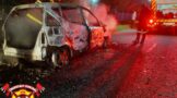 Light Motor Vehicle Fire on Main Reef Road in Fleurhof
