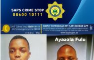 The SAPS are seeking the assistance of the public in tracing two wanted suspects