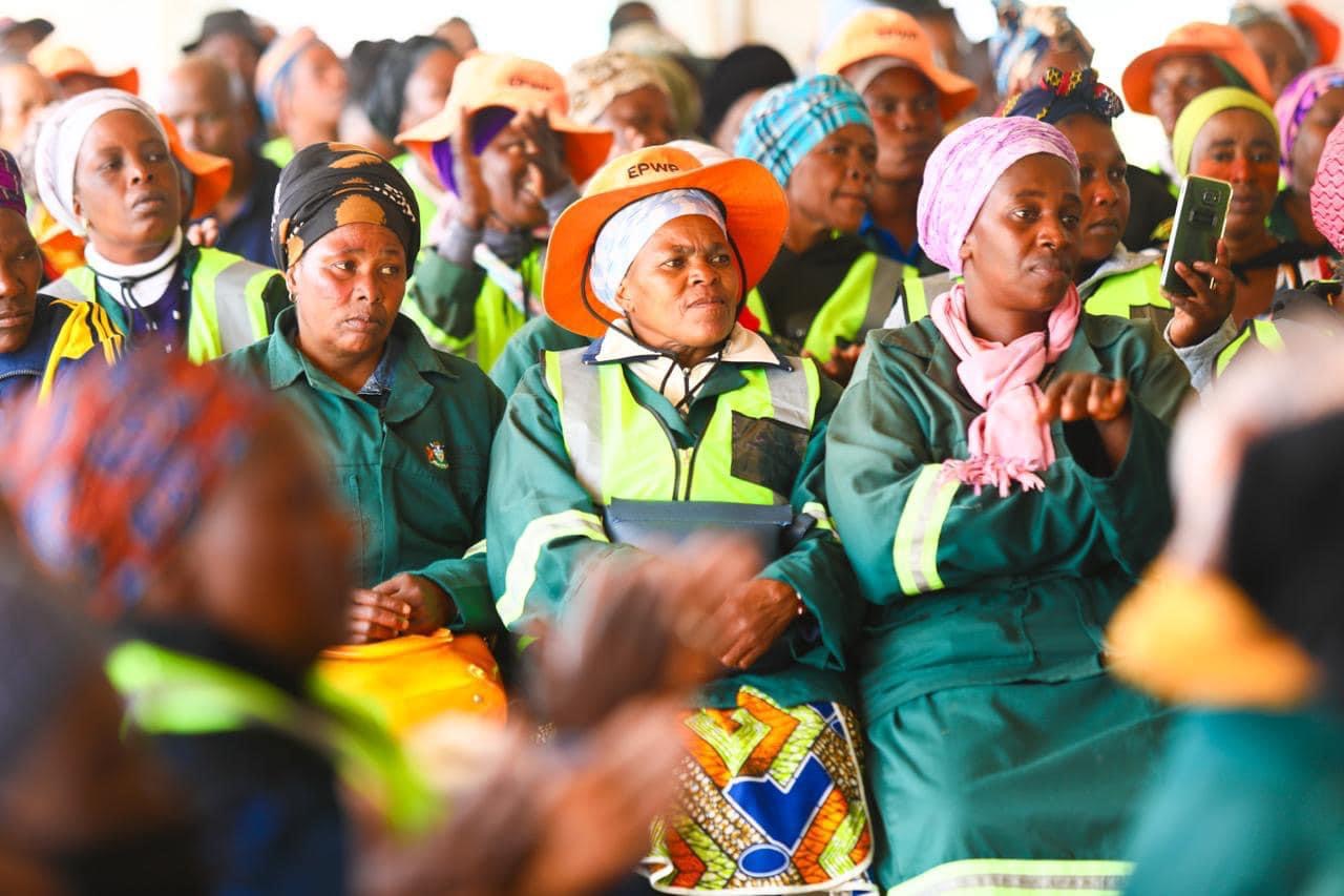 KwaZulu-Natal MEC for Transport steered the introduction of the cluster contractor programme today at Ntabasibahle Sports Field in Nquthu Local Municipality