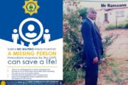 Sekgosese police launch a search for an elderly missing man
