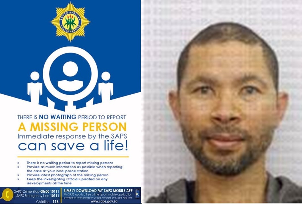 Steenberg police needs help to locate missing person