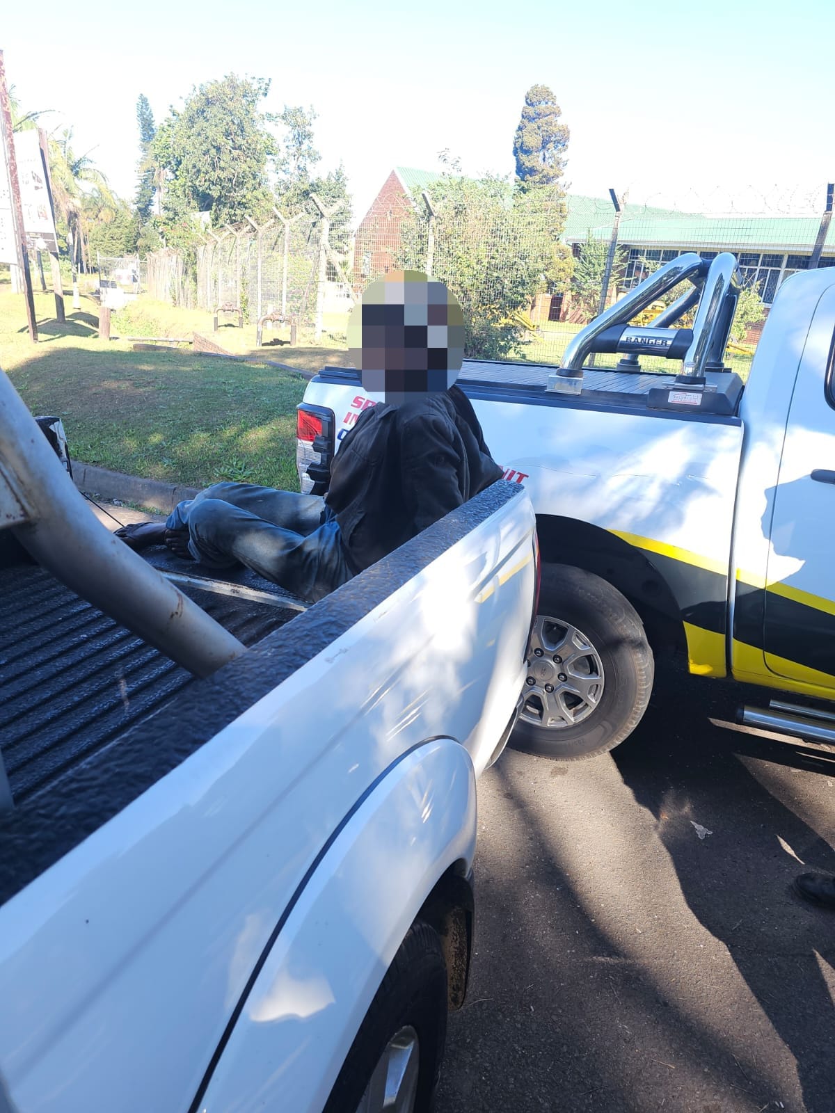 Suspect apprehended for theft and housebreaking