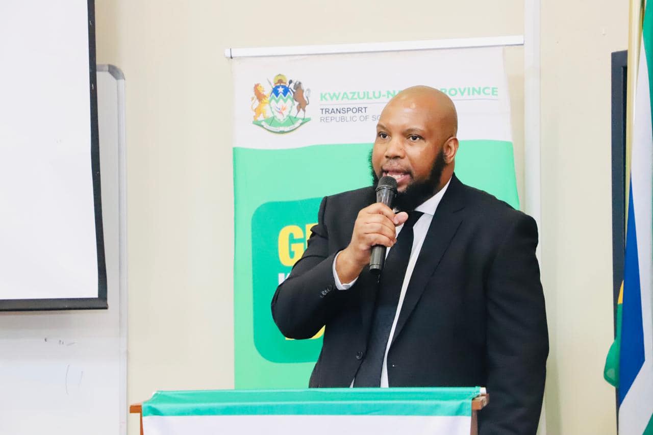 Senior Management of the Department of Transport meeting at Inkosi Mhlabunzima Maphumulo House in Pietermaritzburg