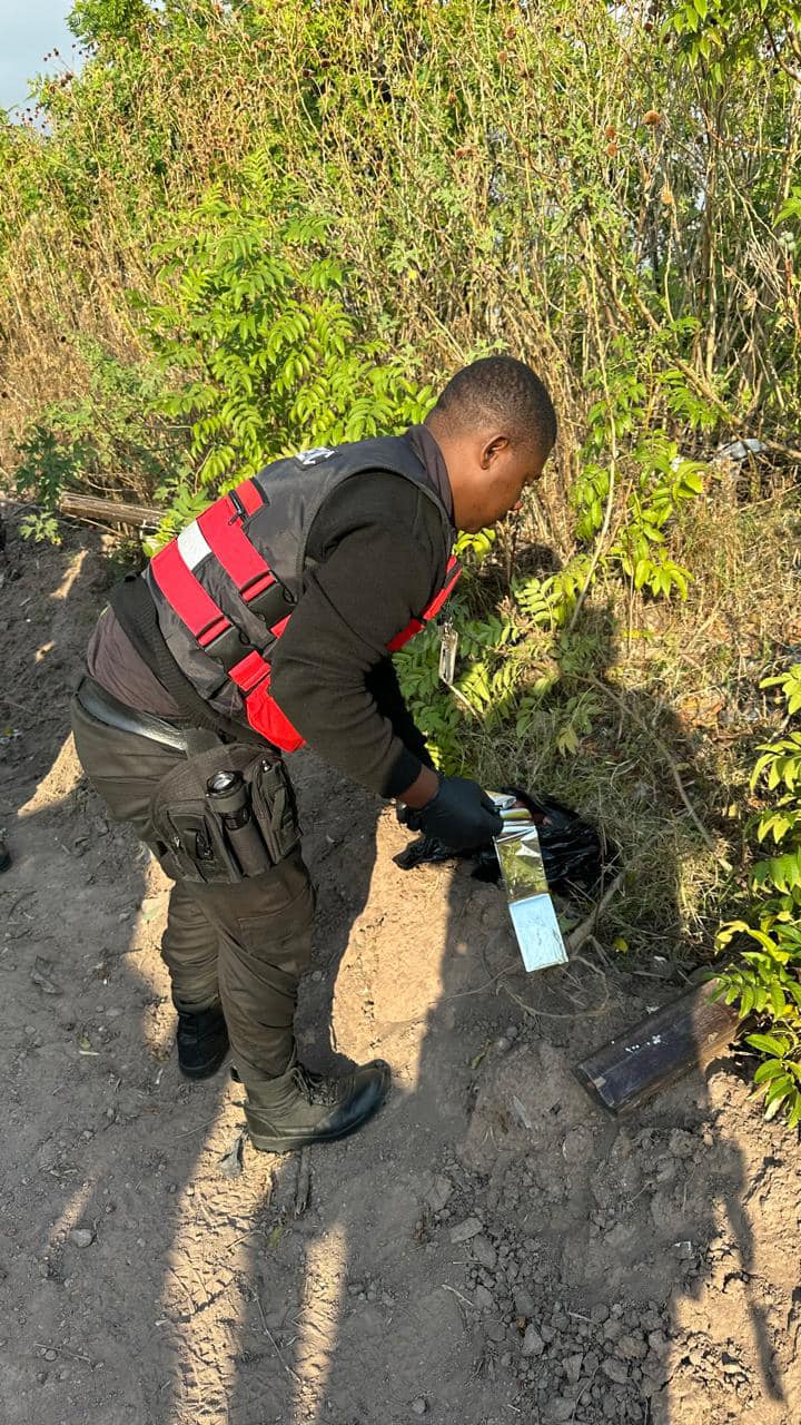 Crime scene of newborn girl found deceased in Tea Estate